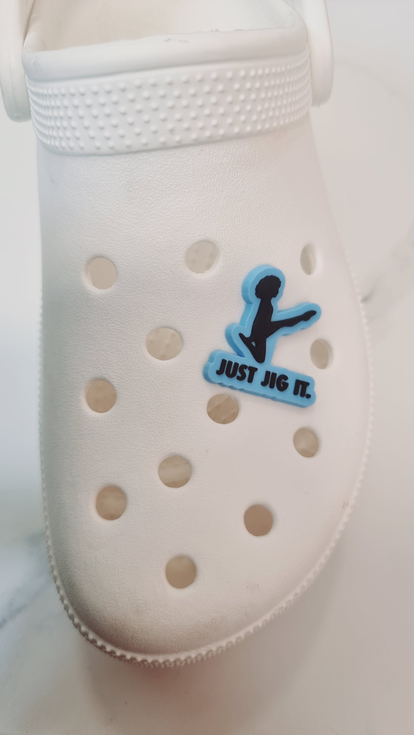 Just Jig It Dance Croc Charm – Irish Dance Croc Charm or Accessory by ReelCharmDesigns