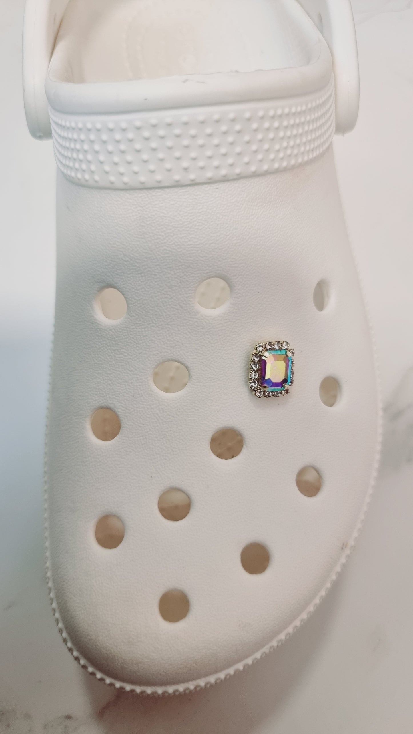 Irish Dancing Crown Square Croc Charm – Irish Dance Croc Charm or Accessory by ReelCharmDesigns