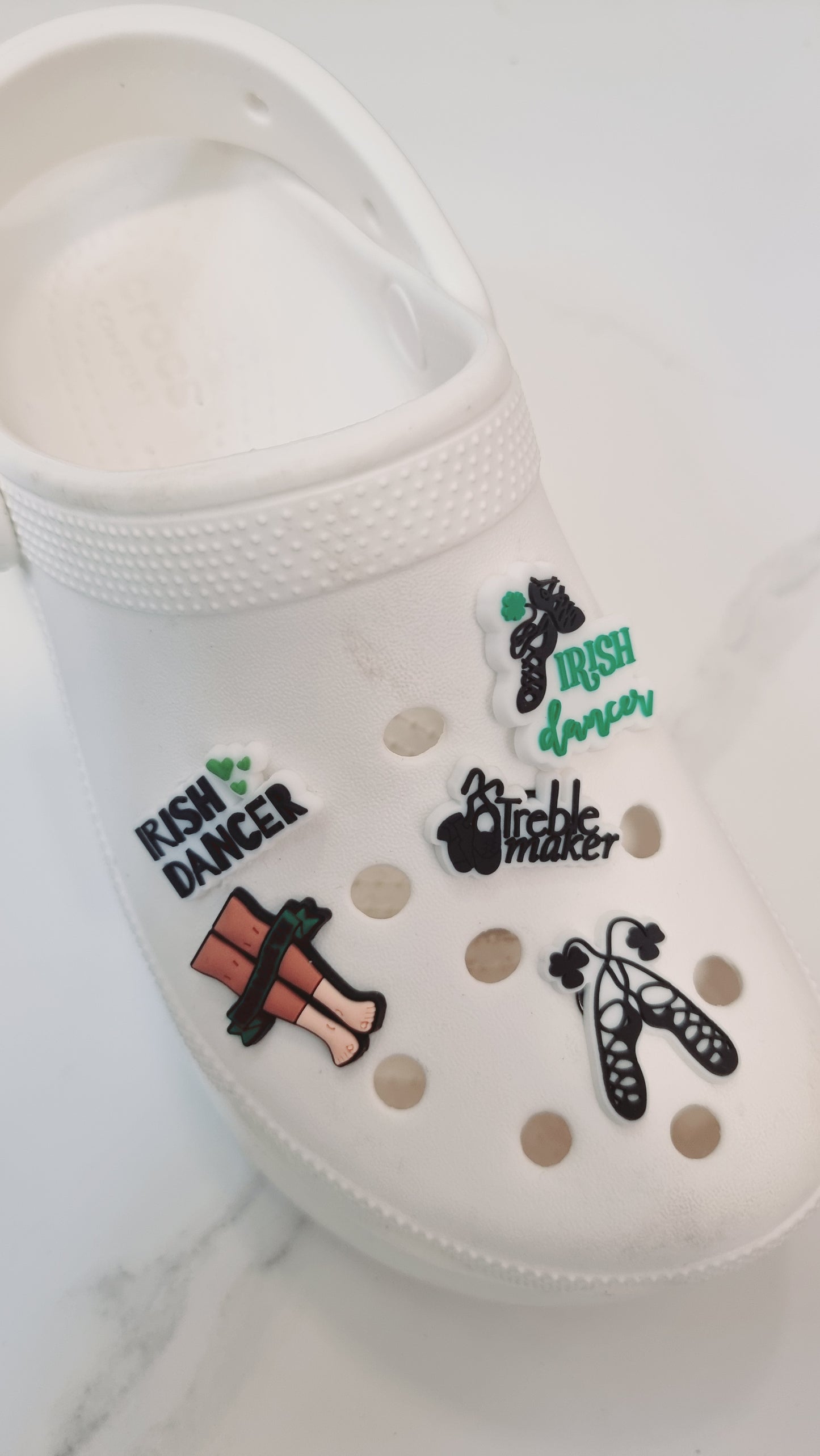 Lucky Pack: 5 Random Irish Dancing Croc Charms