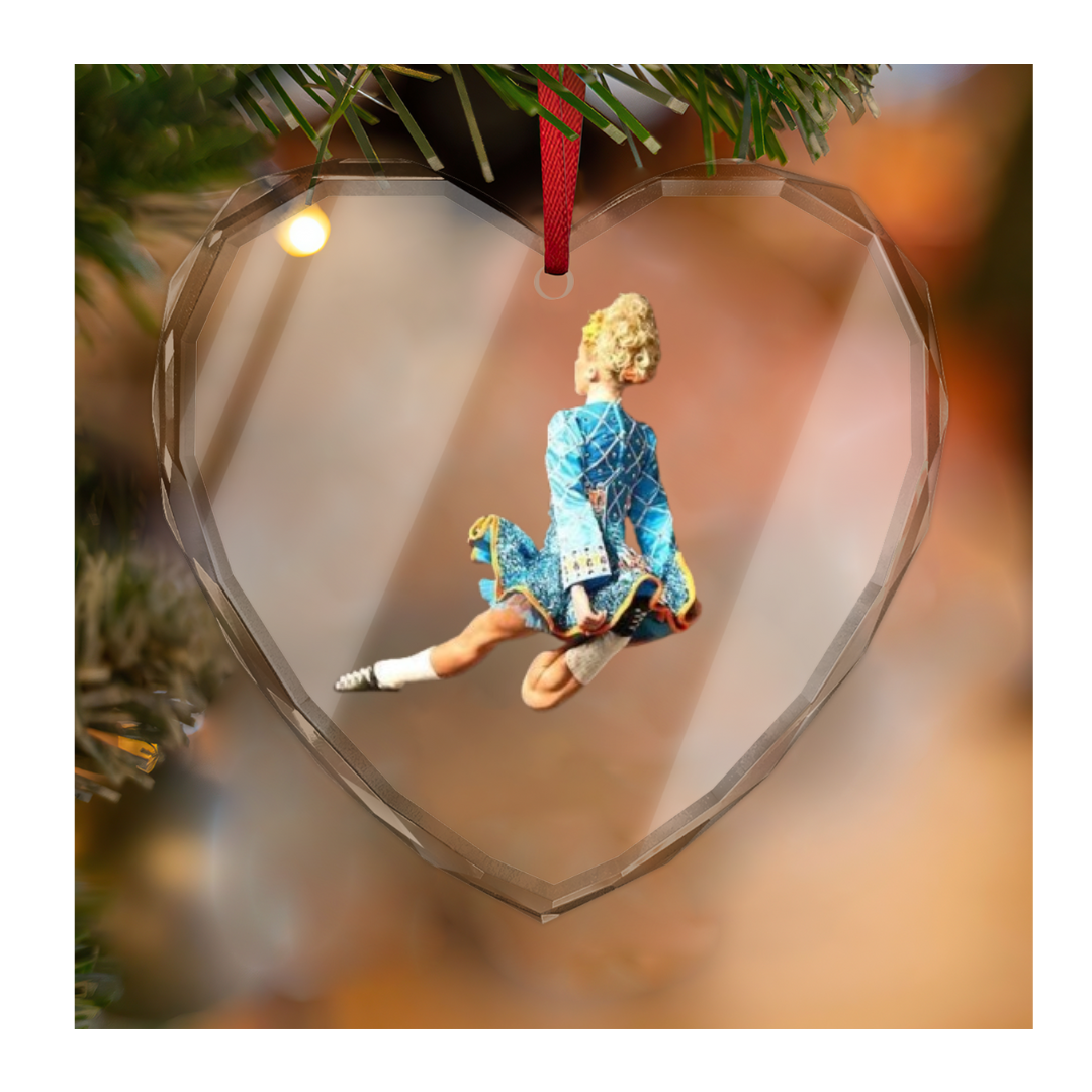 Irish dance dancing Christmas ornament decoration personalised personalized